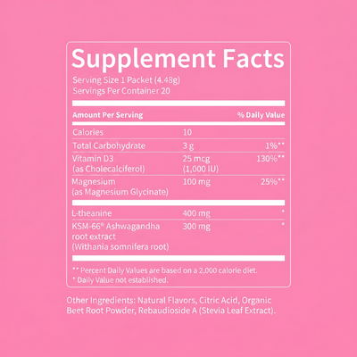Cortara Cortisol Support Drink Mix